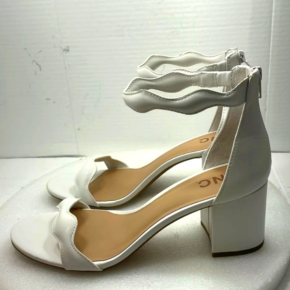 I.N.C Women's Strap Sandal Size 12M White - Picture 1 of 5